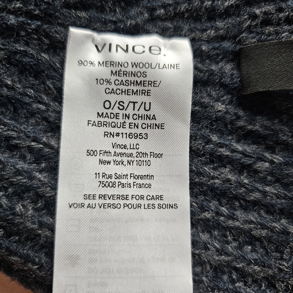 Vince Ribbed Cashmere Beanie - Picture 8 of 12